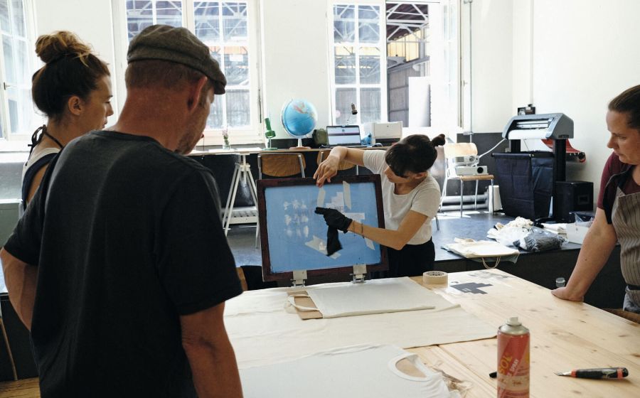 Siebdruck Workshop – Malen & Zeichnen in Zürich