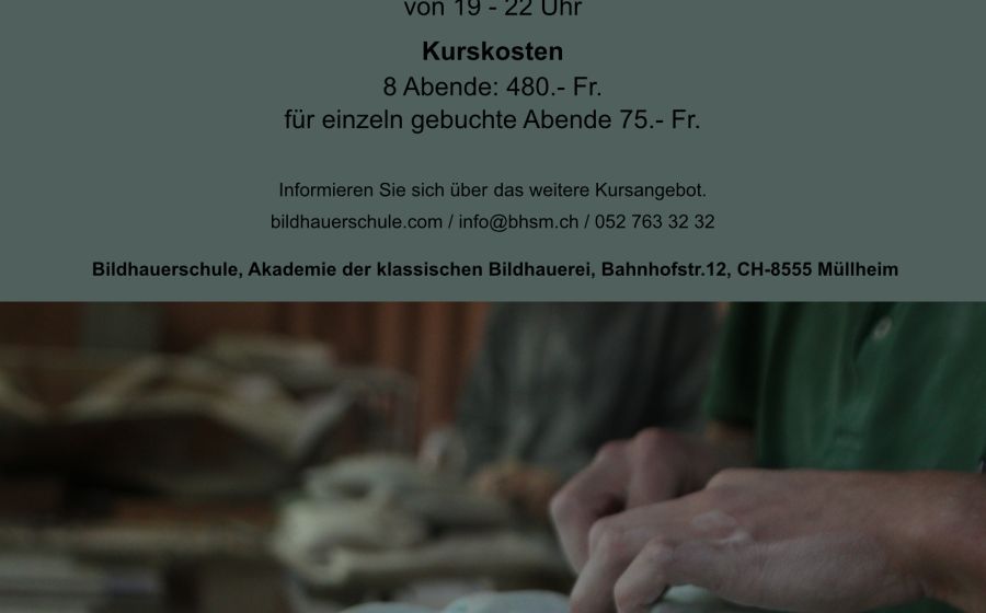 Bildhauerkurs am Dienstagabend – Handwerk & DIY in Müllheim