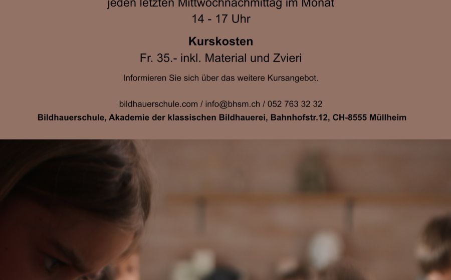 Bildhauernachmittag für Kinder – Handwerk & DIY in Müllheim