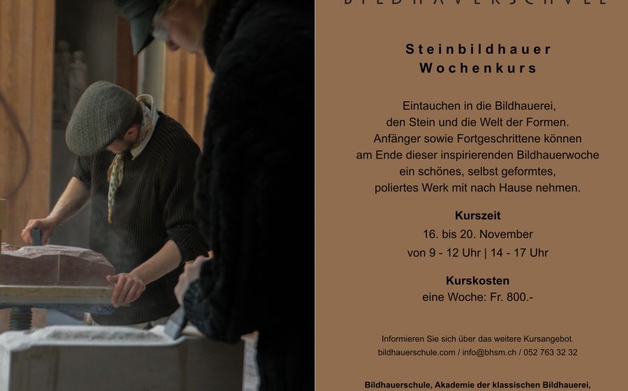 Steinbildhauer-Wochenkurs – Handwerk & DIY in Müllheim