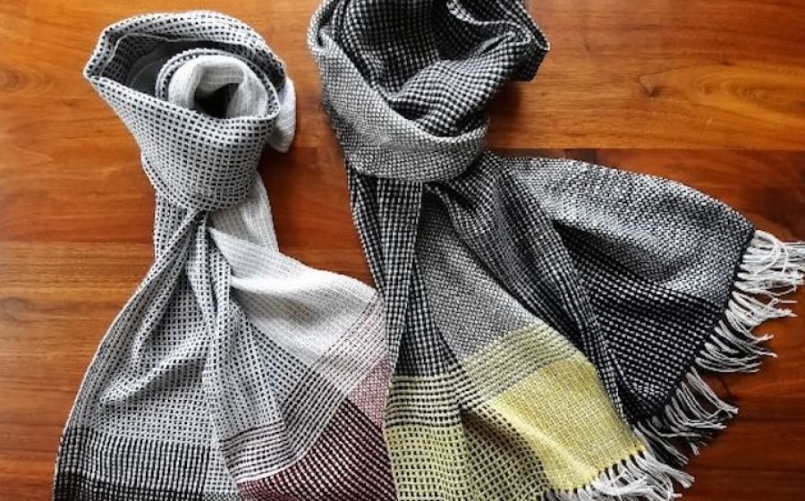 Schal mit Schattengewebe weben – Handwerk & DIY in Oberes Freiamt