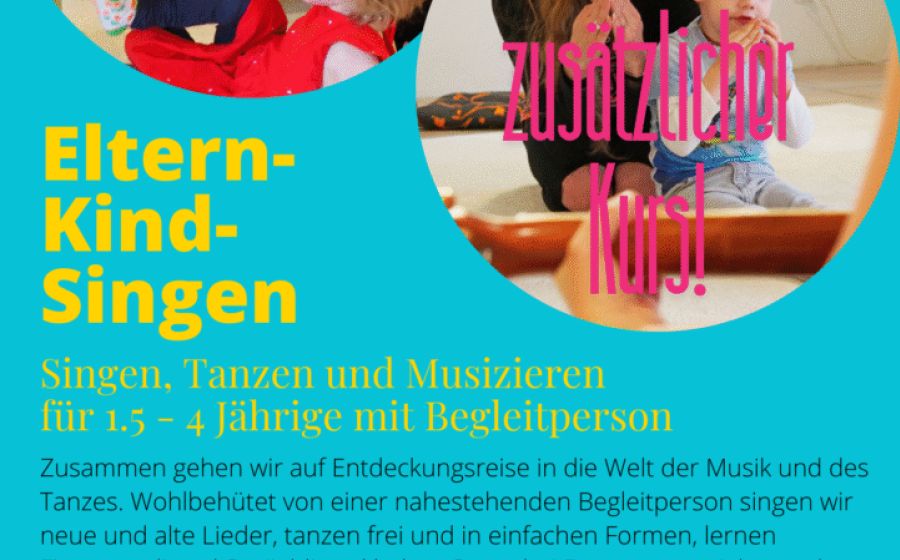 Eltern-Kind-Singen – Musik & Tanz in Zufikon