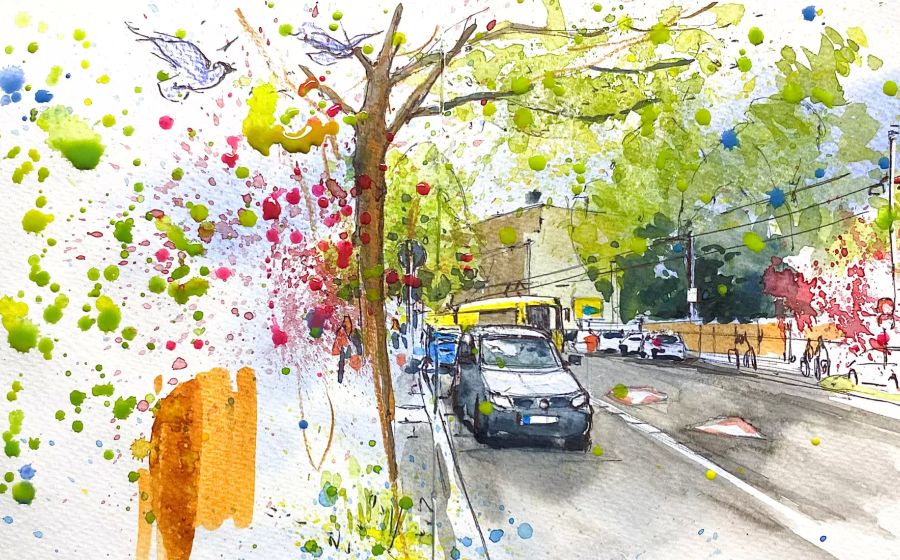 URBAN SKETCHING in Luzern – Malen & Zeichnen in Luzern