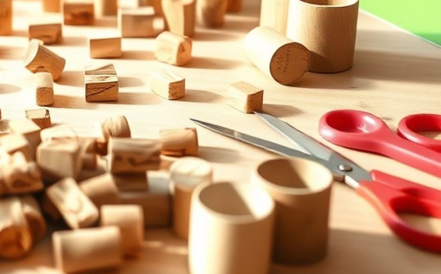 Kreativwerkstatt: Basteln mit Holz & Verpackungsmaterial, Laterne – Handwerk & DIY in Bern