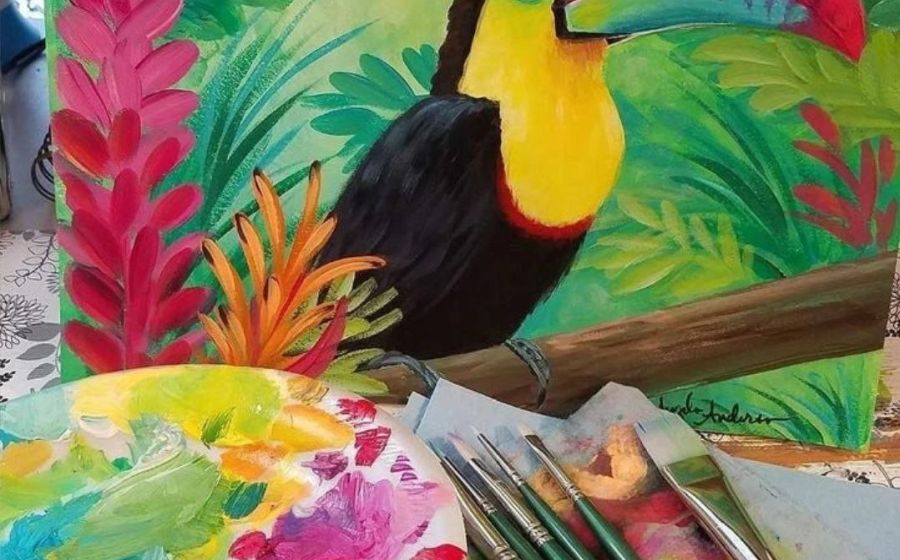 Acrylmalerei auf Leinwand oder Papier – Malen & Zeichnen in Bern