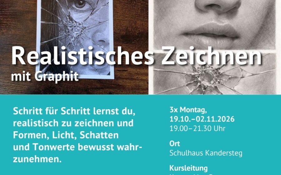 Realistisches Zeichnen – Malen & Zeichnen in Frutigland
