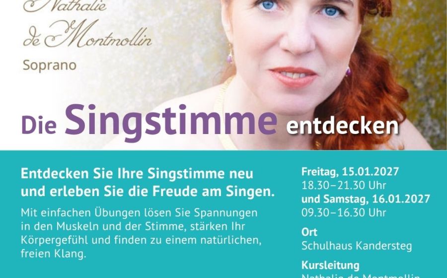 Singstimme entdecken – Musik & Tanz in Frutigland