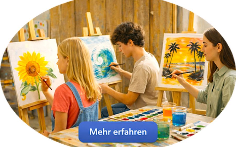 Malkurse für Jugendliche – Malen & Zeichnen in Basel