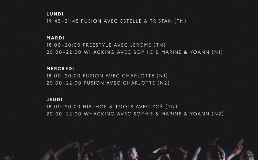 Hip-Hop & tools – Saison 2026–2027 – Musik & Tanz in Fribourg