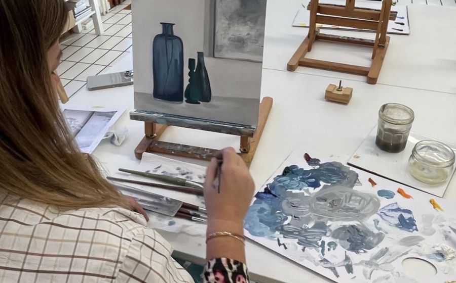 Cours de peinture à l'huile – Adultes – Malen & Zeichnen in Carouge