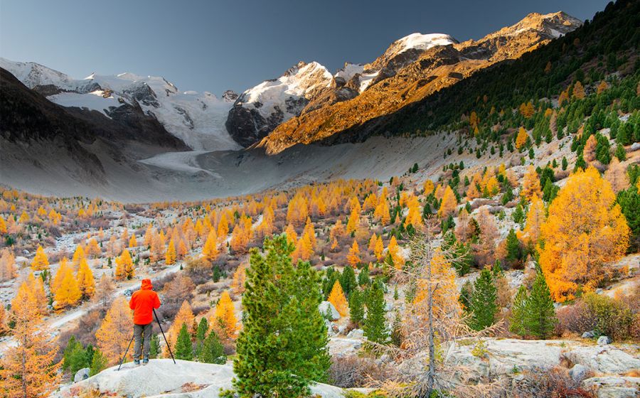 Herbstmagie im Engadin & Val da Camp – Fotografie in Pontresina