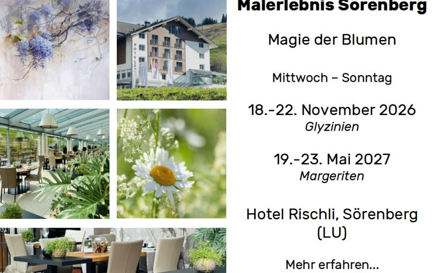 Malerlebnis Sörenberg – Malen & Zeichnen in Sörenberg