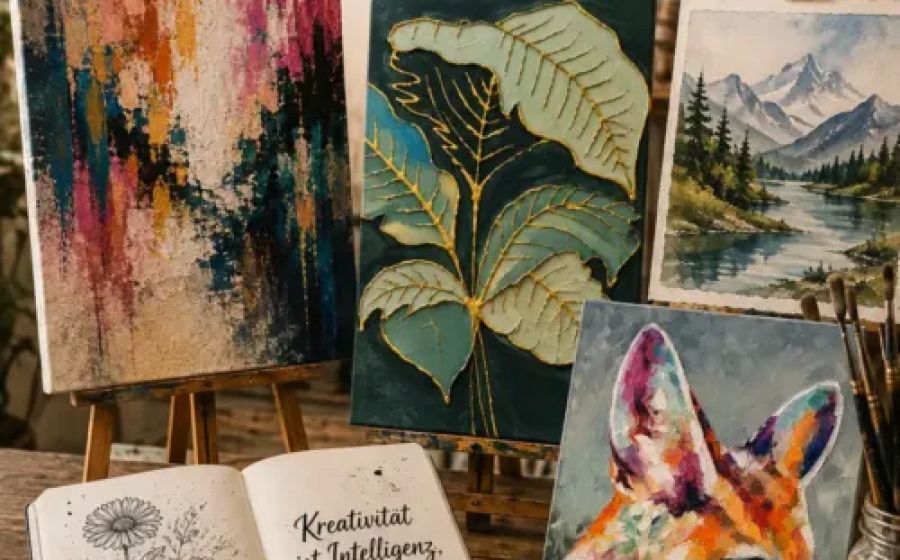 Open Atelier Sip & Paint – Malen & Zeichnen in Luzern