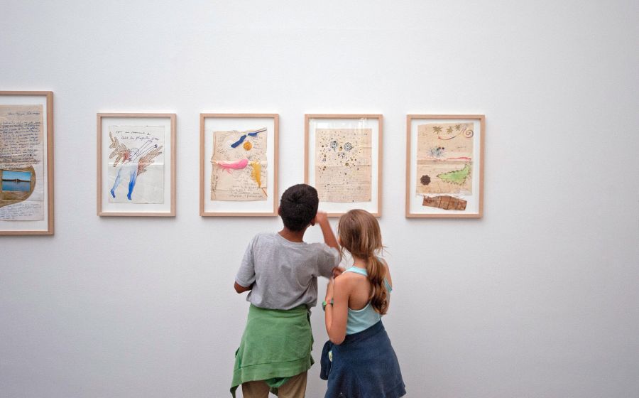 Familienführung mit Atelier – Malen & Zeichnen in Luzern