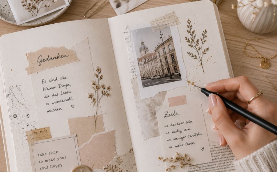 Art Journaling – Weg von der digitalen Welt (Abend) – Malen & Zeichnen in Goldach