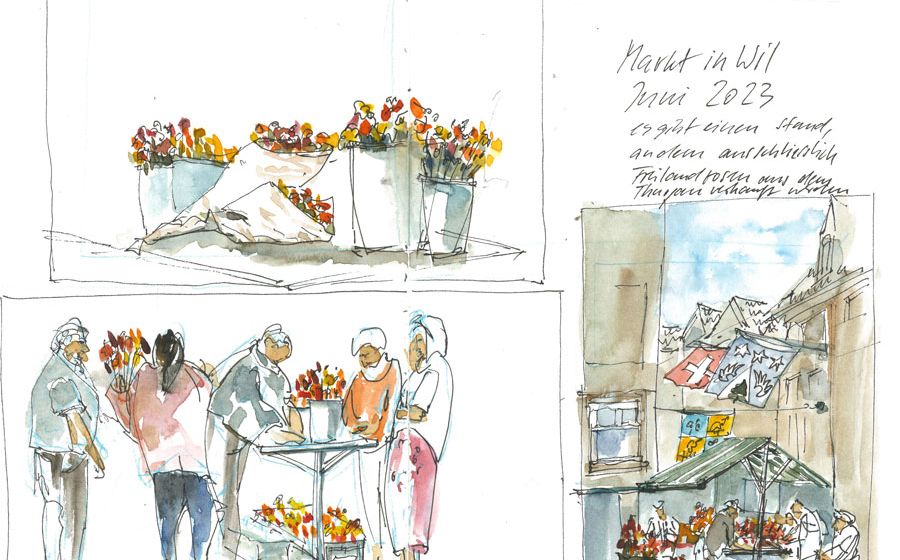 Bootcamp Urban Sketching – Malen & Zeichnen in Wil