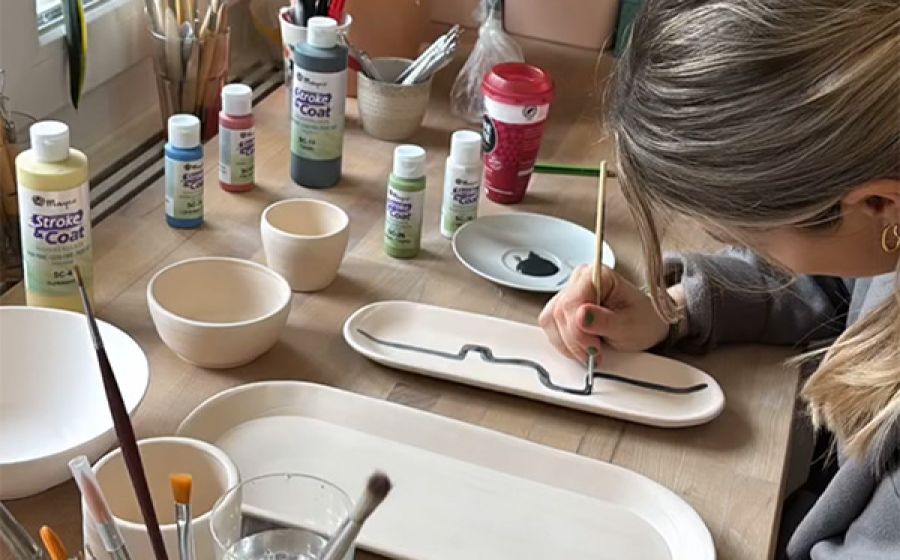 Keramik-Malkurs – Handwerk & DIY in Biberist