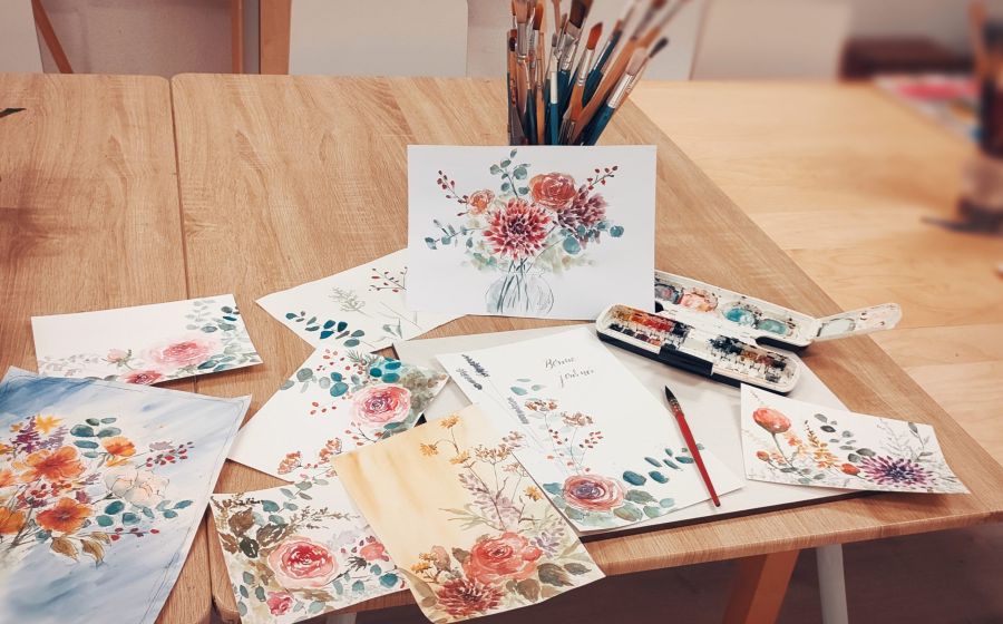 Cours ados dessin-peinture – Malen & Zeichnen in Cossonay