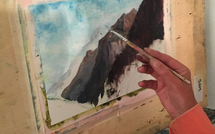 Stage découverte des techniques picturales – Malen & Zeichnen in Lausanne