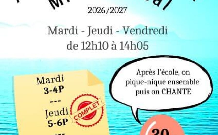 Midi musical – atelier choral (3–4P) – Musik & Tanz in Lutry