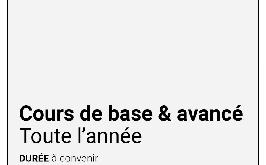 Cours privé de photographie – Fotografie in Penthalaz