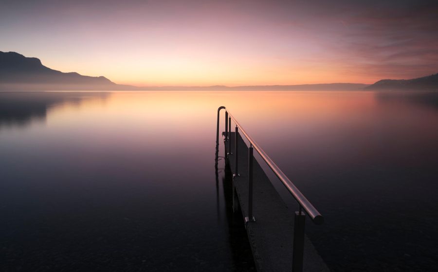 Expositions longues au lac Léman – Fotografie in La Tour-de-Peilz