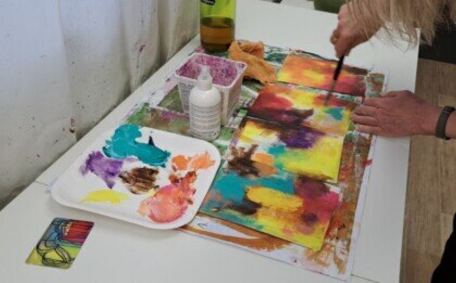 Freies Malen am Morgen / Offenes Atelier – Malen & Zeichnen in Knonau
