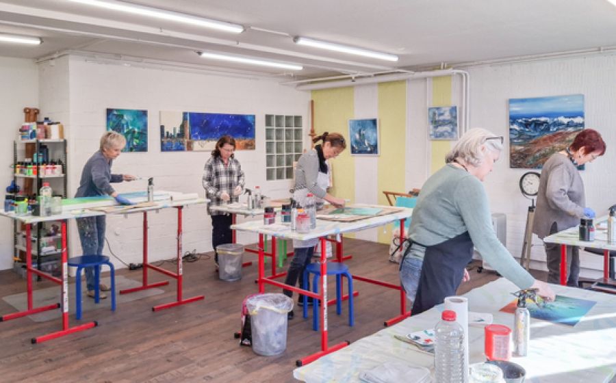 Malkurs Dienstagnachmittag – Malen & Zeichnen in Volketswil
