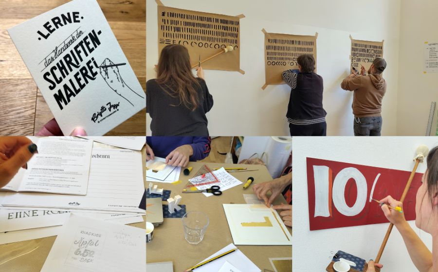Grundlagen der Schriftenmalerei – Malen & Zeichnen in Winterthur