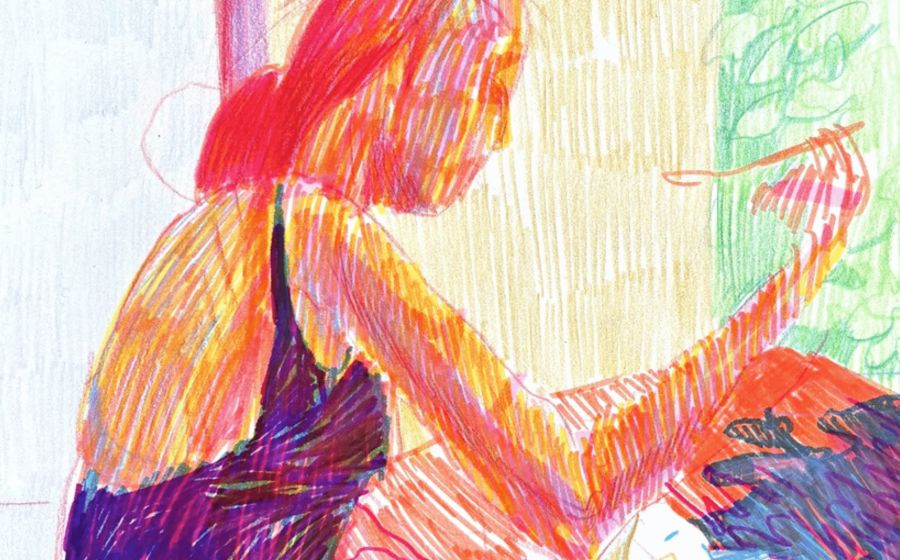 Farbstifte und Filzstifte spielerisch anwenden mit Neil Stadler – Malen & Zeichnen in Winterthur