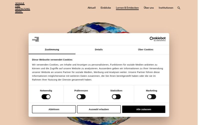Vorschau der Webseite von K'Werk Basel