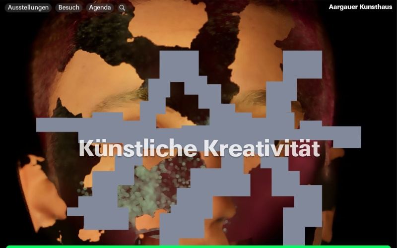 Vorschau der Webseite von Aargauer Kunsthaus (Kunstvermittlung)
