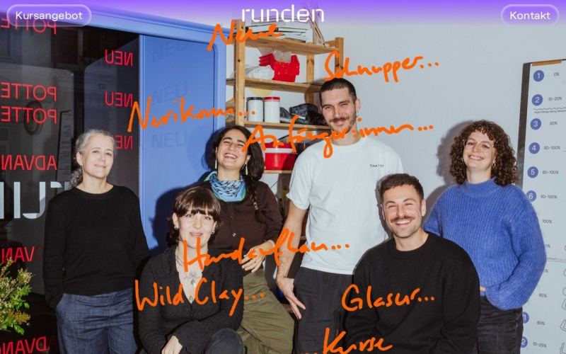 Vorschau der Webseite von runden