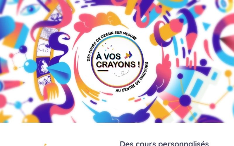 Vorschau der Webseite von A vos crayons !