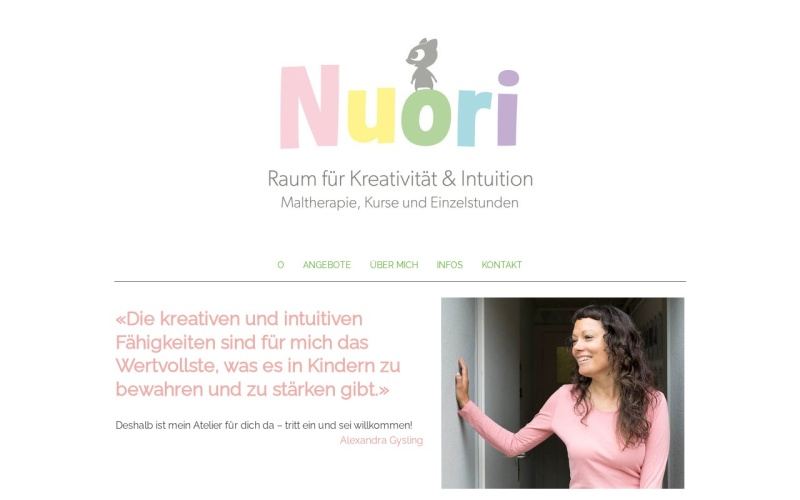 Vorschau der Webseite von Nuori Malspielraum