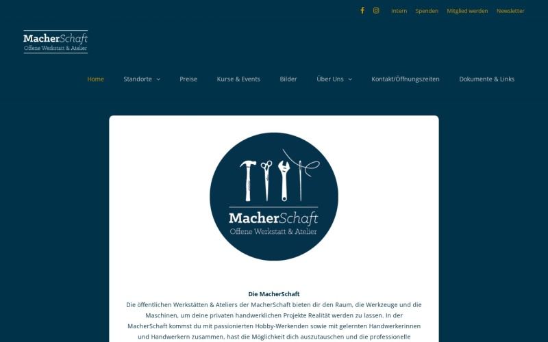 Vorschau der Webseite von MacherSchaft Basel