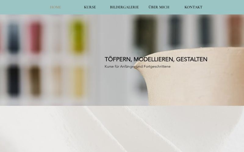 Vorschau der Webseite von Töpferkurse Schroeder Zürich